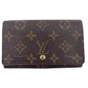 Authentic Louis Vuitton Monogram Canvas Wallet